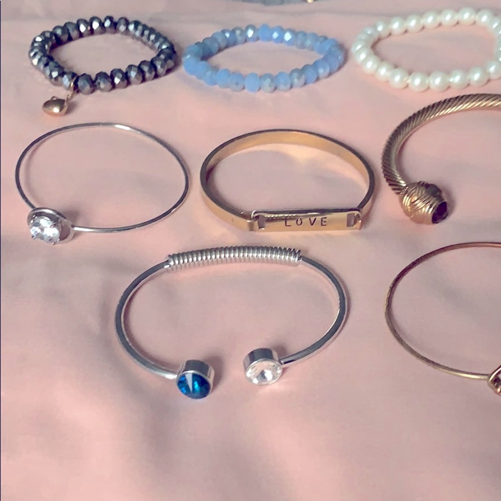 SOLD - Bunch of bracelets